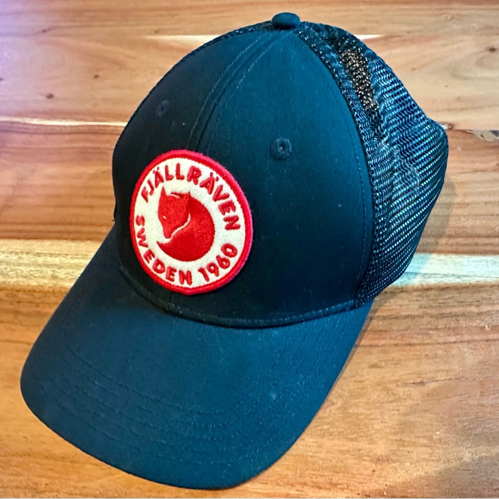 Fjallraven 1960 Logo Hat, Black, Small/Medium